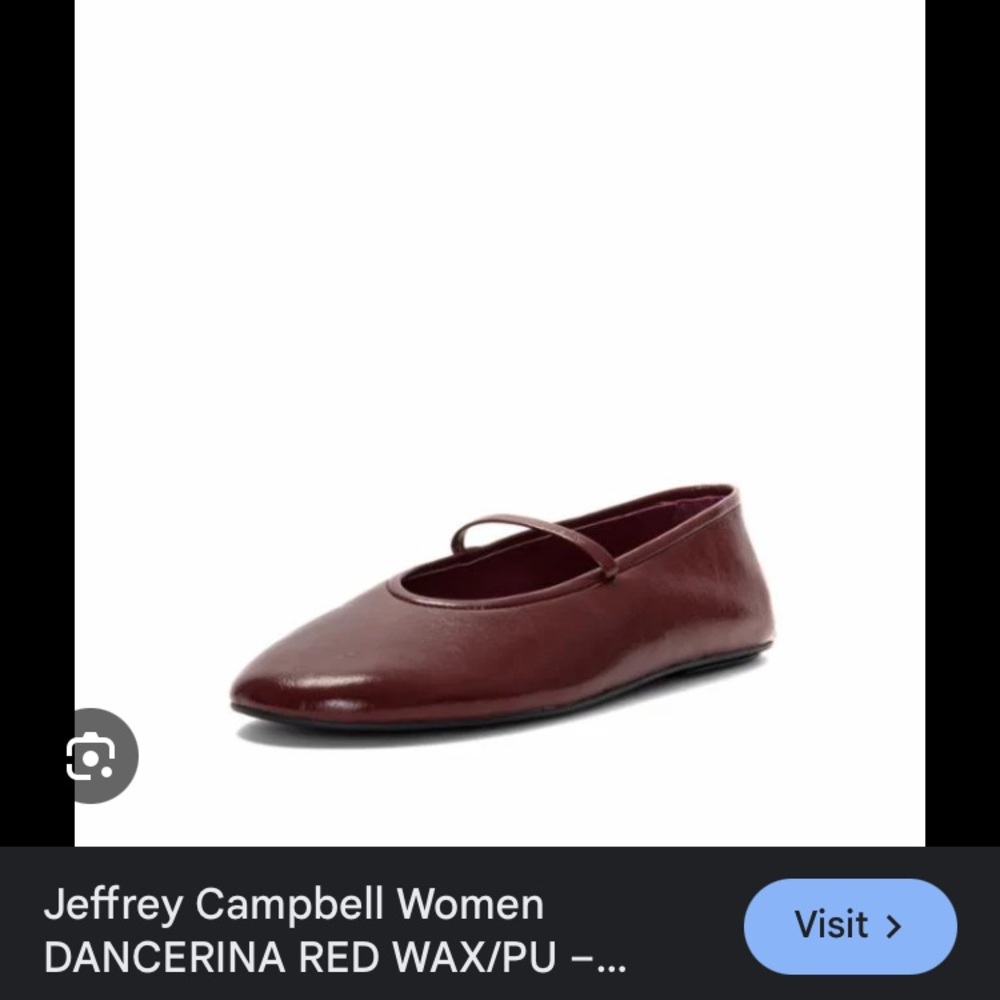 IN SEARCH OF: JEFFREY CAMPBELL DANCERINA FLATS IN RED SIZE 8,8.5,9. DO NOT BUY